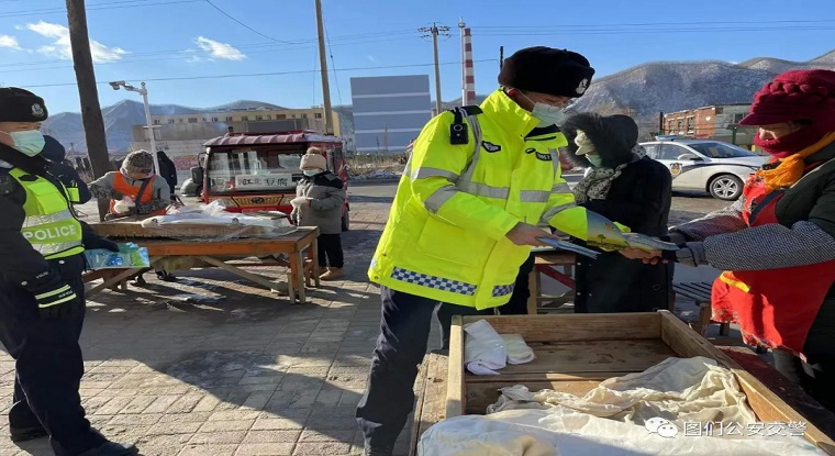 图们公安交警深入农村开展交通安全宣传