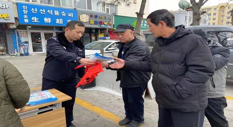图们公安开展春季毒品预防宣传活动